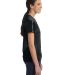 250 Augusta Sportswear Ladies’ Junior Fit Replic in Black side view