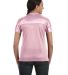 250 Augusta Sportswear Ladies’ Junior Fit Replic in Light pink back view