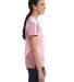 250 Augusta Sportswear Ladies’ Junior Fit Replic in Light pink side view