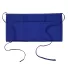 APR50 Big Accessories Three-Pocket 10" Waist Apron ROYAL front view