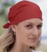 BA001 Big Accessories Solid Bandana RED side view