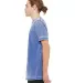 BELLA+CANVAS 3650 Mens Poly-Cotton T-Shirt in Tr ryl acid wash side view