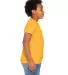 BELLA+CANVAS 3001YCVC Jersey Youth T-Shirt in Hthr yllow gold side view