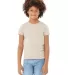 BELLA+CANVAS 3001YCVC Jersey Youth T-Shirt in Heather dust front view