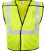 ML Kishigo 1805-1806 Unisex X-Back Breakaway Vest in Lime