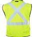 ML Kishigo 1805-1806 Unisex X-Back Breakaway Vest in Lime