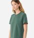 Bella+Canvas 6110GD Women's Garment-Dyed Tee in Washed Pine