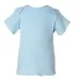 3400 Rabbit Skins® Infant Lap Shoulder T-shirt LIGHT BLUE front view