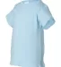 3400 Rabbit Skins® Infant Lap Shoulder T-shirt LIGHT BLUE side view