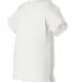 3400 Rabbit Skins® Infant Lap Shoulder T-shirt WHITE side view