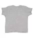 3400 Rabbit Skins® Infant Lap Shoulder T-shirt HEATHER back view