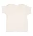 3400 Rabbit Skins® Infant Lap Shoulder T-shirt NATURAL back view