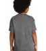 Gildan 5000B Heavyweight Cotton Youth T-shirt  in Graphite heather back view