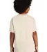 Gildan 5000B Heavyweight Cotton Youth T-shirt  in Natural back view