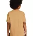 Gildan 5000B Heavyweight Cotton Youth T-shirt  in Old gold back view