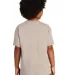 Gildan 5000B Heavyweight Cotton Youth T-shirt  in Sand back view