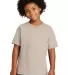 Gildan 5000B Heavyweight Cotton Youth T-shirt  in Sand front view
