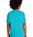 Gildan 5000B Heavyweight Cotton Youth T-shirt  in Tropical blue back view