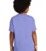 Gildan 5000B Heavyweight Cotton Youth T-shirt  in Violet back view