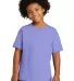 Gildan 5000B Heavyweight Cotton Youth T-shirt  in Violet front view