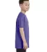 Gildan 5000B Heavyweight Cotton Youth T-shirt  in Violet side view