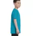 Gildan 5000B Heavyweight Cotton Youth T-shirt  in Tropical blue side view