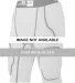 Russel Athletic RYIGR4 Youth 5-Pocket Integrated G Grid Iron Silver