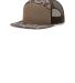 Richardson 168P  Printed 7-Panel Trucker in Bark duck camo/ brown