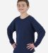 Boxercraft BY3514 Youth Pom Pom Jersey in Navy