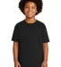 Gildan 2000B Ultra Cotton Youth T-shirt in Black front view