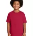 Gildan 2000B Ultra Cotton Youth T-shirt in Cherry red front view