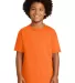 Gildan 2000B Ultra Cotton Youth T-shirt in S orange front view