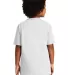 Gildan 2000B Ultra Cotton Youth T-shirt in White back view