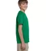 Gildan 2000B Ultra Cotton Youth T-shirt in Kelly green side view