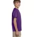 Gildan 2000B Ultra Cotton Youth T-shirt in Purple side view