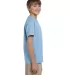 Gildan 2000B Ultra Cotton Youth T-shirt in Light blue side view