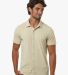 Allpro 41SPSS Men's Pro-Flex Sorona® Button Down  in Sand