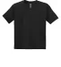 8000B Gildan Ultra Blend 50/50 Youth T-shirt in Black front view