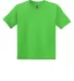 8000B Gildan Ultra Blend 50/50 Youth T-shirt in Electric green front view