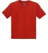 8000B Gildan Ultra Blend 50/50 Youth T-shirt in Red front view