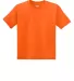 8000B Gildan Ultra Blend 50/50 Youth T-shirt in S orange front view