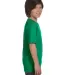 8000B Gildan Ultra Blend 50/50 Youth T-shirt in Kelly green side view
