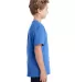 8000B Gildan Ultra Blend 50/50 Youth T-shirt in Hthr sport royal side view