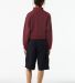 Bella+Canvas 4540 Women's 10 oz. Heavyweight Half- in Maroon