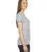 2102 American Apparel Girly Fine Jersey Tee Heather Grey side view
