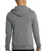 AA9590 Alternative Apparel Rocky Unisex Zip Up Hoo in Eco grey back view