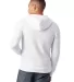 AA9590 Alternative Apparel Rocky Unisex Zip Up Hoo in Eco white back view