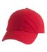 Alternative Apparel AH70 Basic Chino Dad Hat RED front view