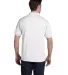 054X Stedman by Hanes® Blended Jersey White back view