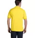 054X Stedman by Hanes® Blended Jersey Yellow back view
